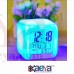 OkaeYa-6 Colour Changing LED Digital Alarm Clock with Date